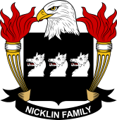American Coat of Arms for Nicklin