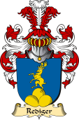 v.23 Coat of Family Arms from Germany for Rediger