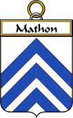 French Coat of Arms Badge for Mathon