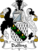 English Coat of Arms for the family Dalling