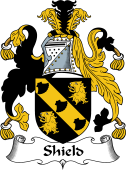 English Coat of Arms for Shield