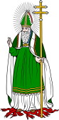 Catholic Saints Clipart image: St Patrick