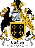 English Coat of Arms for the family Mullett