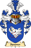 English Coat of Arms (v.23) for the family Spooner