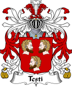 Italian Coat of Arms for Testi