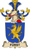 Republic of Austria Coat of Arms for Fürst