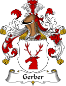 German Wappen Coat of Arms for Gerber