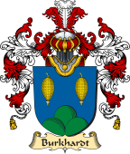 German Coat of Arms (v.25b) Burkhardt