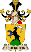 Republic of Austria Coat of Arms for Feuerstein