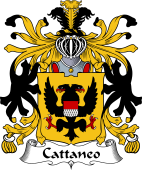 Italian Coat of Arms for Cattaneo