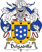 Spanish Coat of Arms for Delgadillo