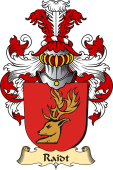 v.23 Coat of Family Arms from Germany for Raidt