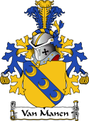 Dutch Coat of Arms for Van Manen