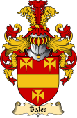 English Coat of Arms (v.23) for the family Bales