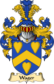 English Coat of Arms (v.23) for the family Wager