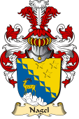 v.23 Coat of Family Arms from Germany for Nagel