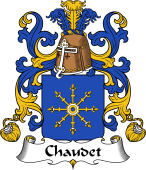 Coat of Arms from France for Chaudet