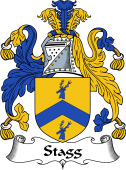 English Coat of Arms for Stagg