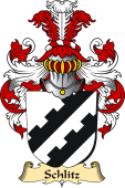 v.23 Coat of Family Arms from Germany for Schlitz