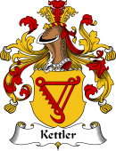 German Wappen Coat of Arms for Kettler