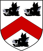 English Family Shield for Nisbet