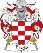 Spanish Coat of Arms for Prego or Priego