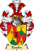 v.23 Coat of Family Arms from Germany for Rassler