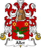 Coat of Arms from France for Allet