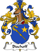 German Wappen Coat of Arms for Bischoff