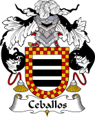 Spanish Coat of Arms for Ceballos