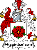 English Coat of Arms for Higginbotham