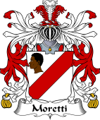 Italian Coat of Arms for Moretti