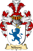 v.23 Coat of Family Arms from Germany for Veldenz