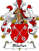 German Wappen Coat of Arms for Blücher