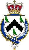 Families of Britain Coat of Arms Badge for: Peoples or Peebles (Scotland)