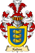 v.23 Coat of Family Arms from Germany for Kahne