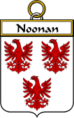 Irish Badge for Noonan or O'Noonan