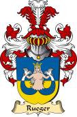 v.23 Coat of Family Arms from Germany for Rueger