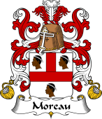 Coat of Arms from France for Moreau I