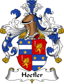 German Wappen Coat of Arms for Hoefler