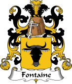 Coat of Arms from France for Fontaine II