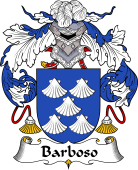 Portuguese Coat of Arms for Barboso