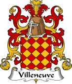 Coat of Arms from France for Villeneuve I