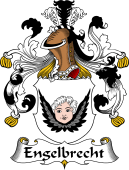 German Wappen Coat of Arms for Engelbrecht
