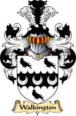English Coat of Arms (v.23) for the family Walkington