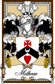 Scottish Coat of Arms Bookplate for Methven