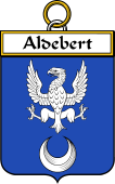French Coat of Arms Badge for Aldebert