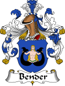 German Wappen Coat of Arms for Bender