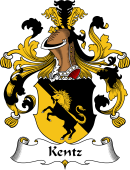 German Wappen Coat of Arms for Kentz