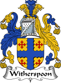 Scottish Coat of Arms for Widderspoon or Witherspoon